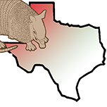 armadillos over Texas